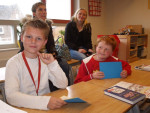 Mick en Noa, twee van de geslaagden